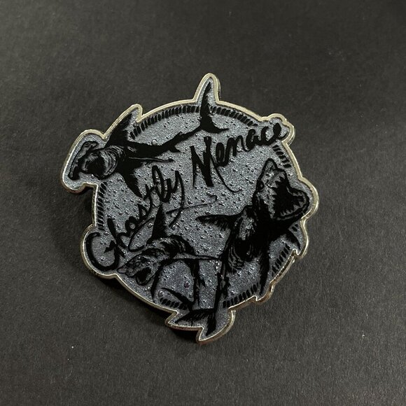 Disney Pirates Caribbean Trading Pin Ghostly Menace Shark Lapel Pin Brooch Badge - Picture 6 of 9